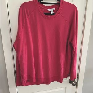 Pink Athleta Mindset sweatshirt, 1X. Like new!